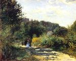 A road in Louveciennes 1870